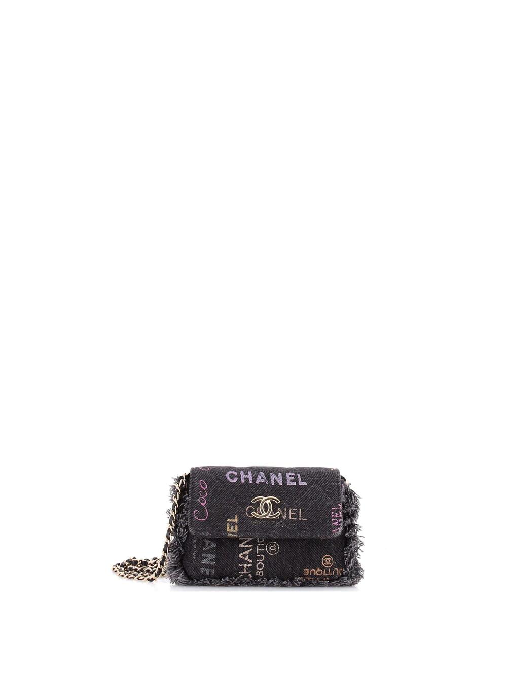 Chanel Denim Mood Flap Clutch With #260977C26B